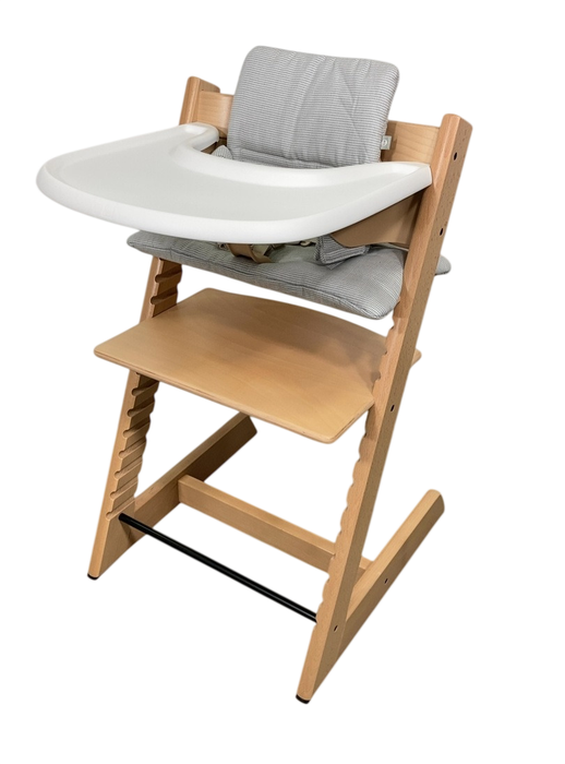 Shop Stokke Tripp Trapp Complete High Chair, Natural, Natural 2.0, Nordic Grey at GoodBuy Gear