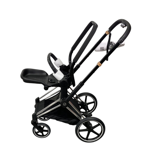 Shop Cybex PRIAM Stroller Frame And Seat, 2022, Chrome/Black at GoodBuy Gear
