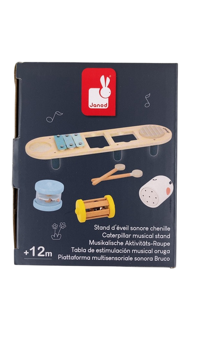 Shop Janod Sweet Cocoon Caterpillar Sound Awakening Stand at GoodBuy Gear
