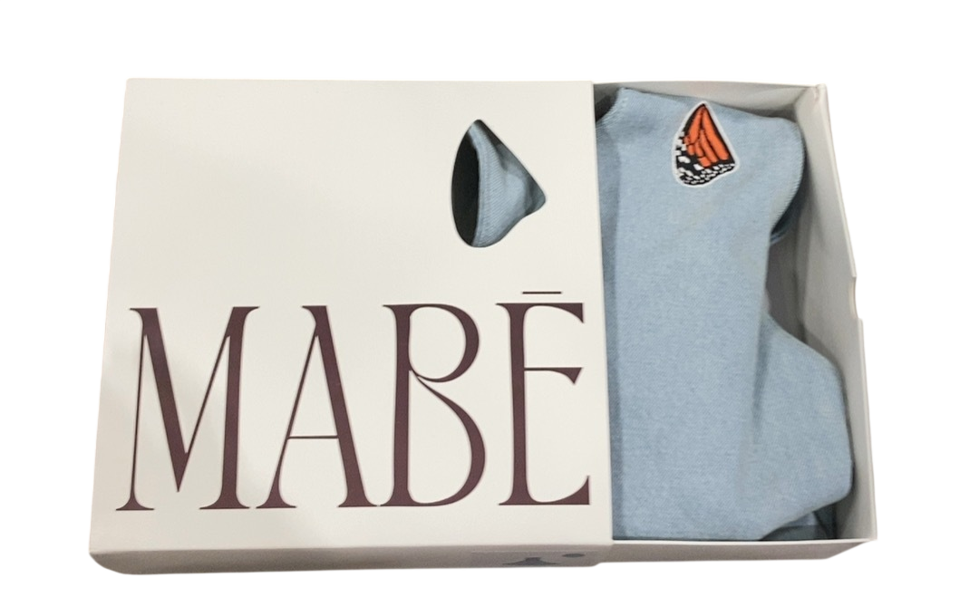 Shop Mabē The Monarch Toddler Sling, Dream Wash Denim at GoodBuy Gear