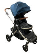 Shop Mockingbird Single to Double 2.0 Stroller, 2024, Sea, Silver With Penny Leather, Windowpane at GoodBuy Gear