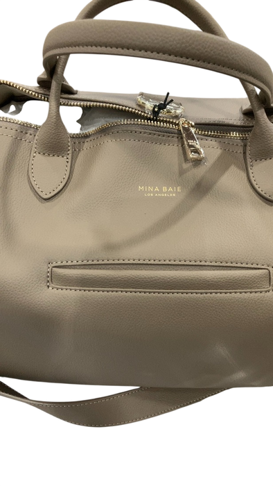 Shop Mina Baie Emmy Vegan Midi, Clay at GoodBuy Gear