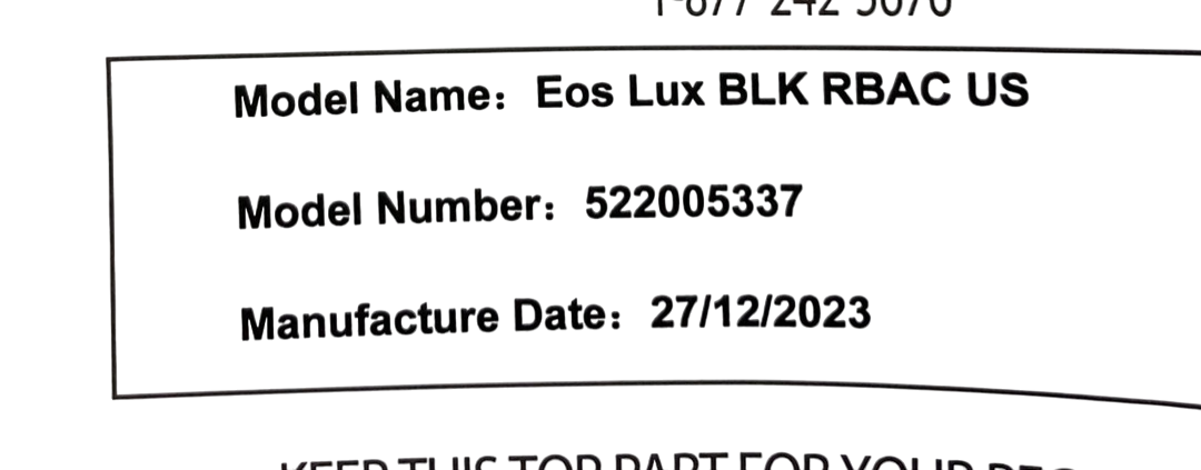 Shop Cybex Eos Lux Stroller, 2023, Moon Black at GoodBuy Gear