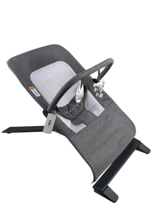 Shop Baby Delight Alpine Deluxe Portable Bouncer, Charcoal Tweed at GoodBuy Gear