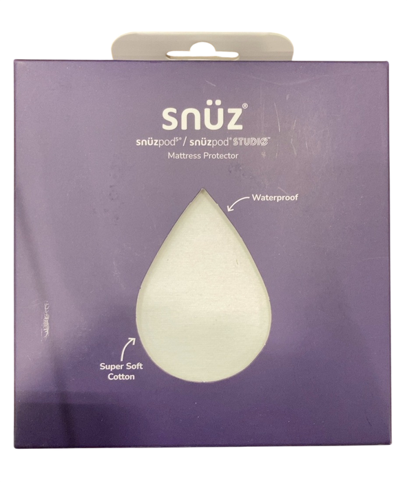 Shop Snuz Cotton Mattress Protector, White at GoodBuy Gear