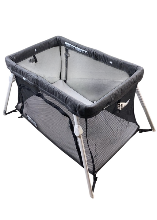 Shop Guava Family Lotus Travel Crib, Grey at GoodBuy Gear