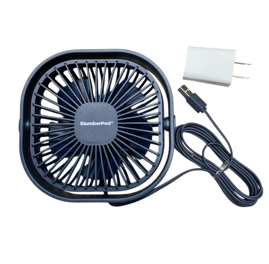 SlumberPod Portable Fan, Black — GoodBuy Gear