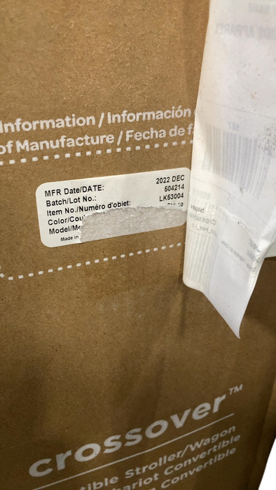 Shop Larktale Crossover V2 Convertible Stroller-Wagon , 2022, Nightcliff Stone at GoodBuy Gear