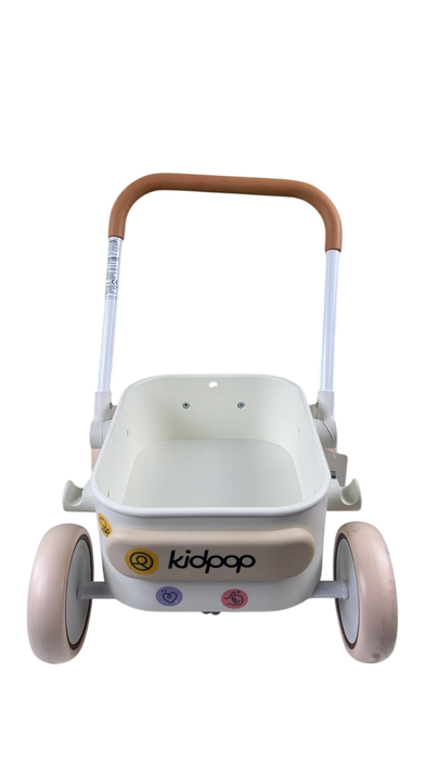 Shop Kidpop PULA 2-in-1 Push and Pull-Along Wagon, White at GoodBuy Gear