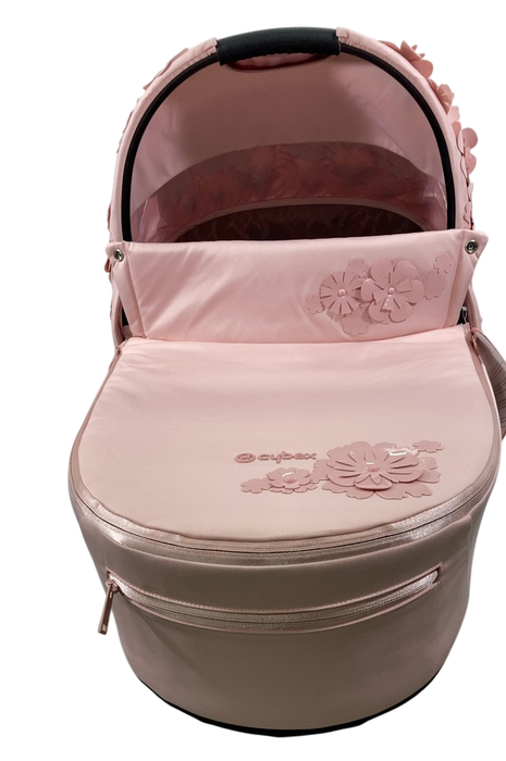 Shop Cybex MIOS LUX Carry Cot, Simply Flowers Pale Blush at GoodBuy Gear
