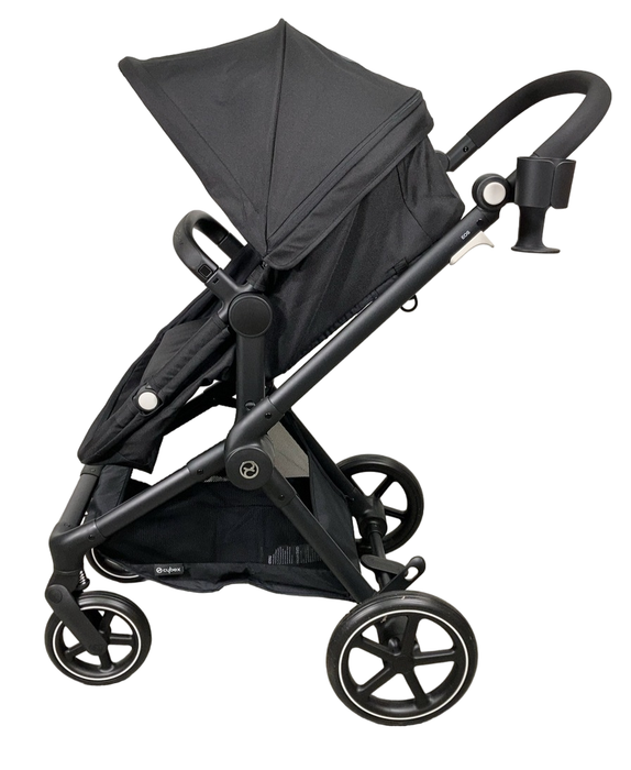 Shop Cybex Eos and Aton G Travel System, 2024, Black, Moon Black at GoodBuy Gear