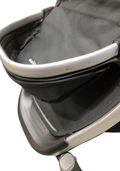 Shop Mockingbird Single 2.0 Stroller, Bloom, Watercolor Drops, Silver With Penny Leather, 2025 at GoodBuy Gear