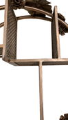Shop Crane Baby Brass Finish Wall Shelf at GoodBuy Gear