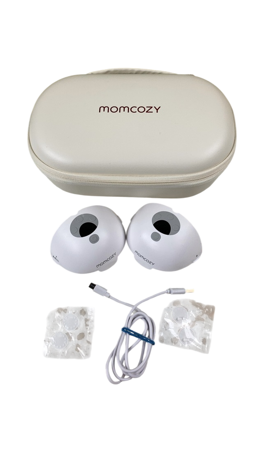 Shop Momcozy All-in-one M5 Double Wearable Breast Pump, Quill Grey at GoodBuy Gear