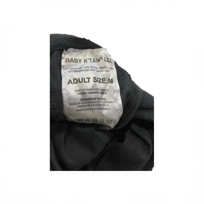 Shop Baby K'tan Baby Carrier, Black, Medium, Original at GoodBuy Gear