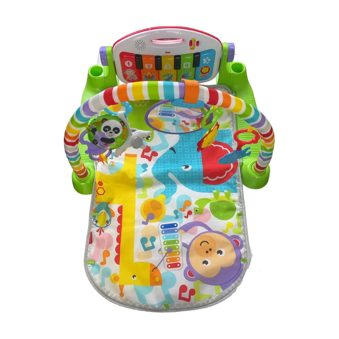 Shop Fisher Price Deluxe Kick & Play Piano Gym, Green at GoodBuy Gear