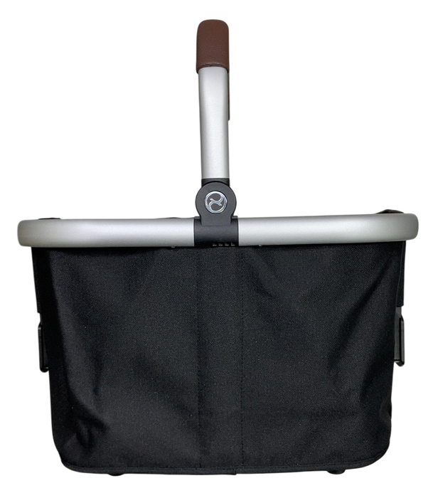 Shop Cybex Gazelle S Stroller Basket, Moon Black, Silver at GoodBuy Gear