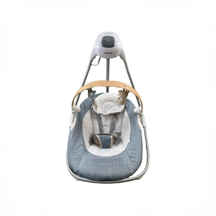 Shop Ingenuity Simple Comfort 2-in-1 Swing Rocker, Chambray at GoodBuy Gear