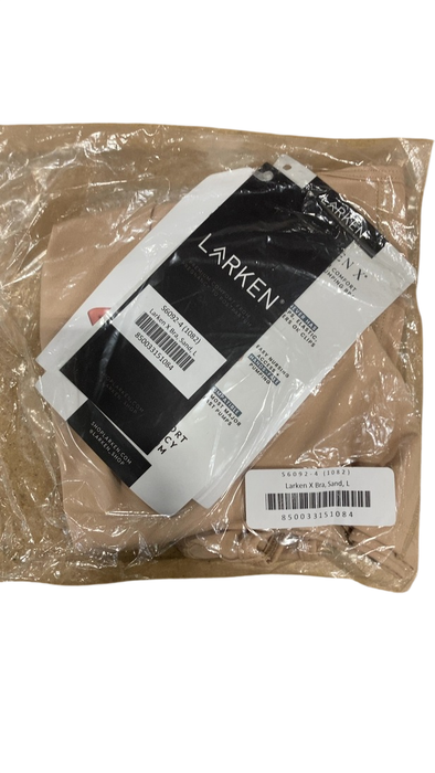 Shop Larken The Larken X Nursing Bra, Large, Black/ Sand, 2 pack at GoodBuy Gear