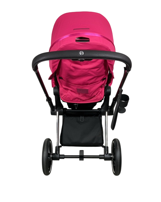 Shop Cybex PRIAM Stroller, 2019, Chrome With Black Details, Fancy Pink at GoodBuy Gear