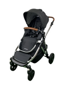 Shop Mockingbird Single to Double 2.0 Stroller, Black, Windowpane, Silver With Penny Leather, 2024 at GoodBuy Gear