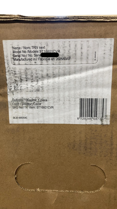 Shop Nuna TRIV Next Stroller, Caviar, 2025 at GoodBuy Gear