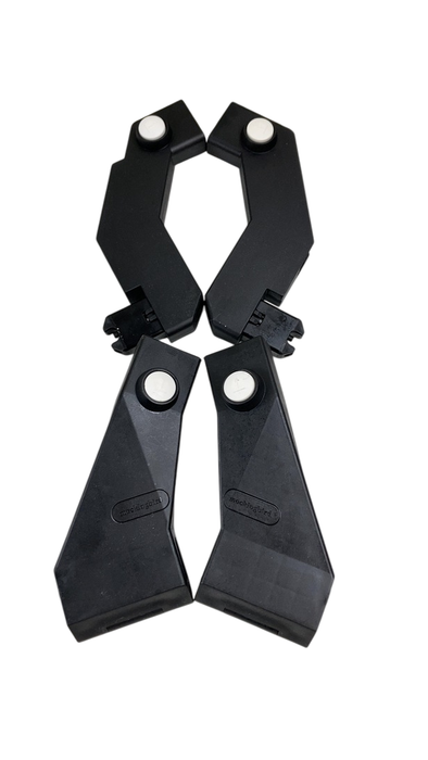 Shop Mockingbird 2nd Seat Kit with Extendable Canopy, Sea, Silver With Penny Leather, Windowpane at GoodBuy Gear