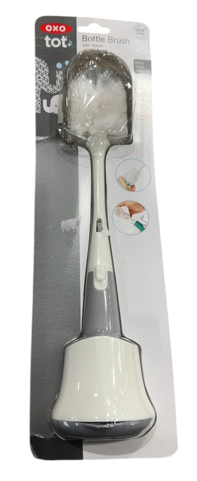 Shop OXO Tot Bottle Brush with Stand, Gray at GoodBuy Gear