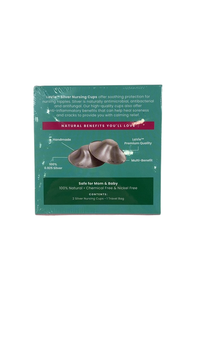 Shop LaVie Silver Nursing Cup Set, Size 2 at GoodBuy Gear