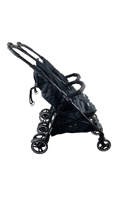 Shop Baby Monsters Kuki Twin Double Stroller, 2019, Black, S3 at GoodBuy Gear