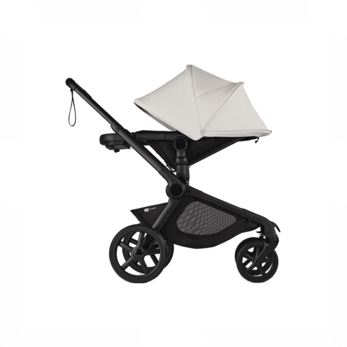 Shop Bugaboo Kangaroo Single To Double Stroller, 2026, Black, Midnight Black, Misty White at GoodBuy Gear