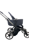 Shop Bugaboo Donkey 5 Mono Stroller, 2023, Graphite, Stormy Blue, No Canopy at GoodBuy Gear