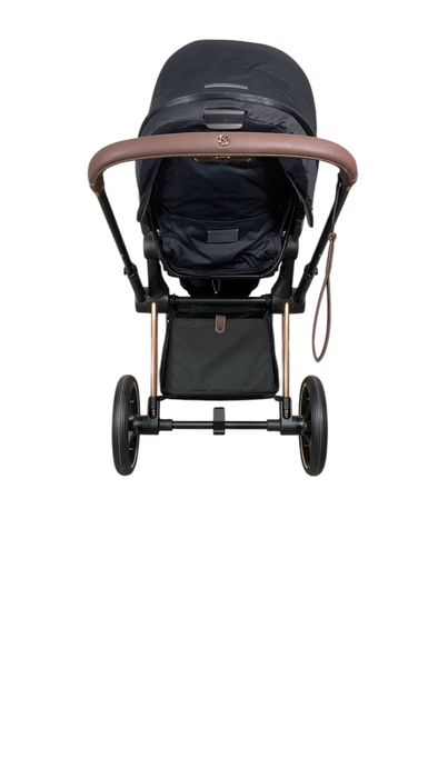 Shop Cybex PRIAM Stroller, 2019, Premium Black, Rose Gold at GoodBuy Gear