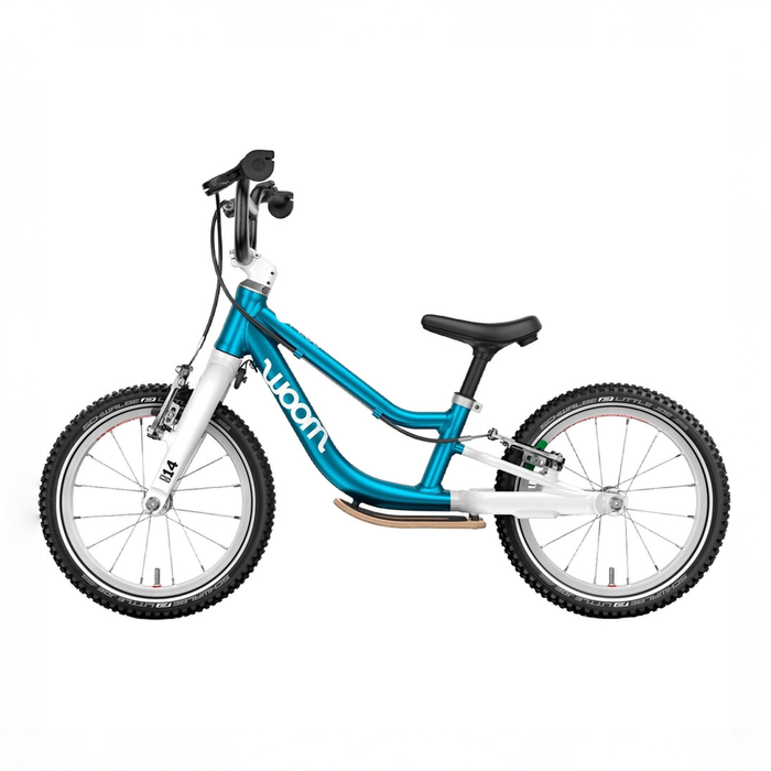 Shop Woom GO 1 Plus Balance Bike, Metallic Blue at GoodBuy Gear