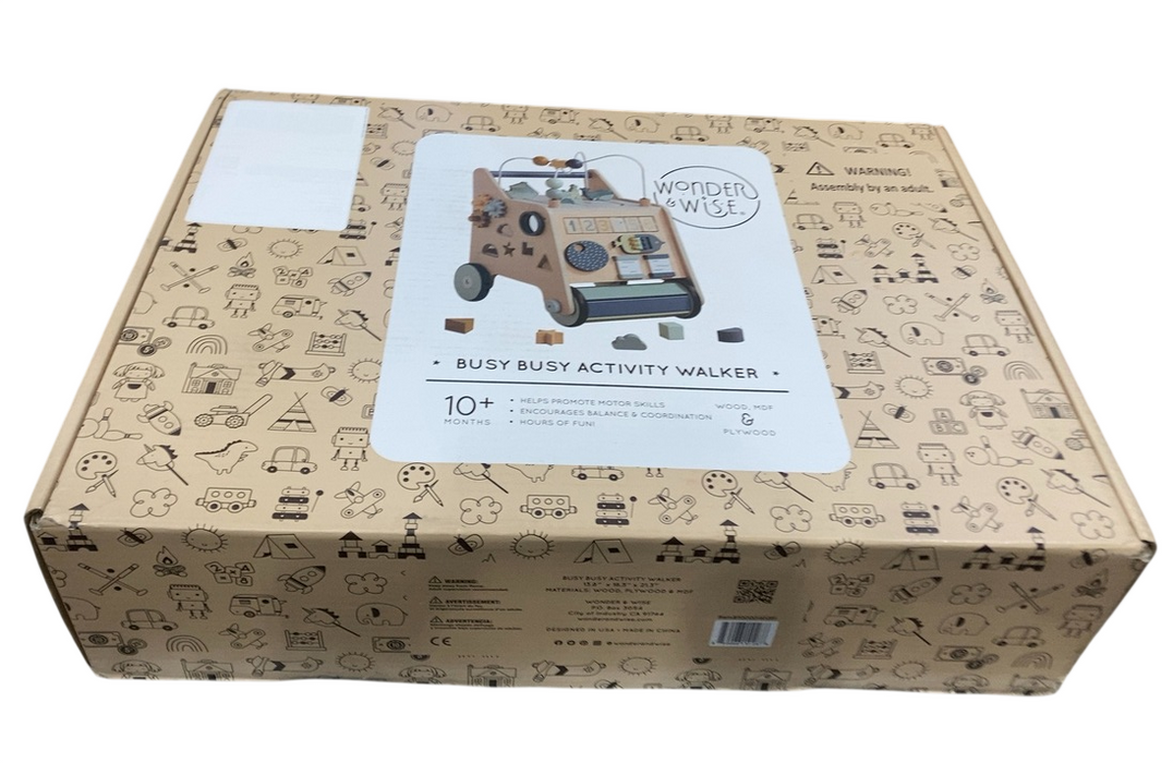 Shop Wonder and Wise Baby Activity Walker, Busy Board at GoodBuy Gear