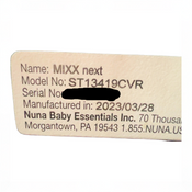 Shop Nuna MIXX Next Stroller, 2023, Caviar at GoodBuy Gear