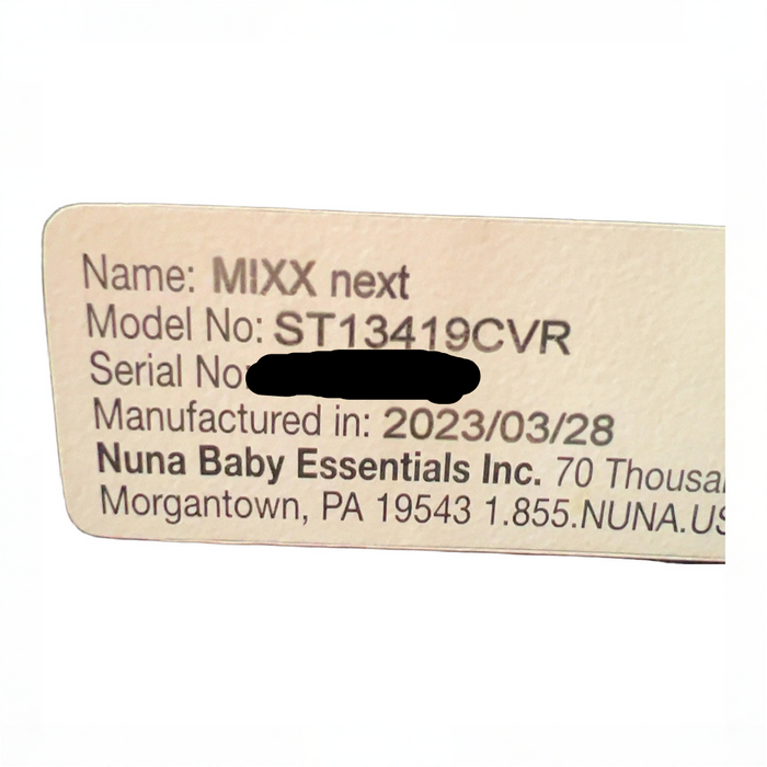 Shop Nuna MIXX Next Stroller, 2023, Caviar at GoodBuy Gear