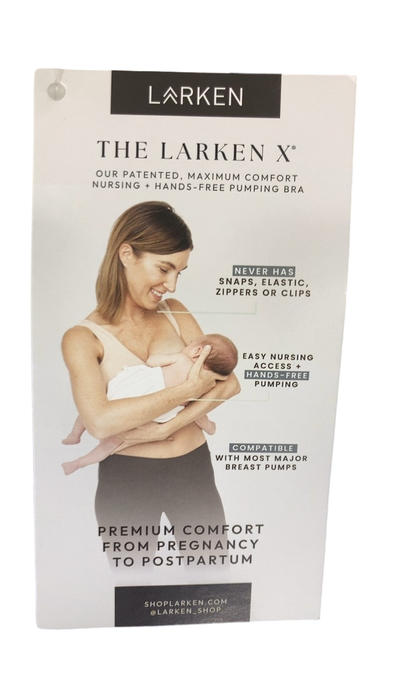 Shop Larken The Larken X Nursing Bra, Large, Marine at GoodBuy Gear