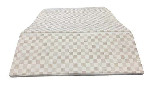 Shop House of Noa Tumbling Mat, 4x6, Checker Almond at GoodBuy Gear