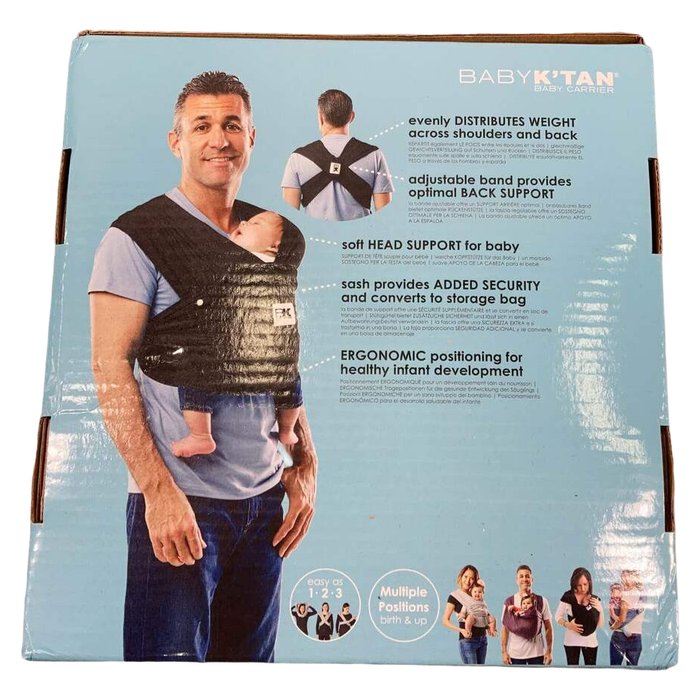 Shop Baby K'tan Baby Carrier, Leopard Love Brown, Original, X-Large at GoodBuy Gear