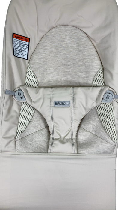 Shop BabyBjorn Bouncer Balance Soft, Light Beige TriFabric, Light Gray Frame at GoodBuy Gear
