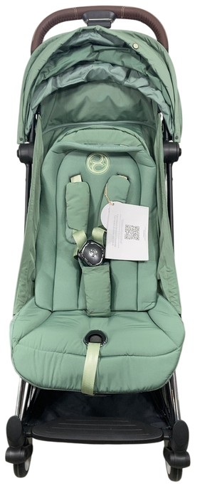 Shop Cybex Coya Stroller, 2023, Leaf Green, Chrome at GoodBuy Gear