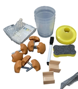Shop Tiny Land Easel for Kids with Drawing Paper Roll, Wooden at GoodBuy Gear