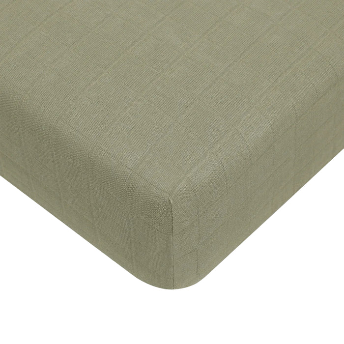 Shop Babyletto Muslin Crib Sheet, Matcha at GoodBuy Gear