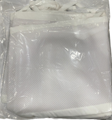 Shop Breathable Baby Mesh Crib Liner, Full Size/4 Sides, White at GoodBuy Gear