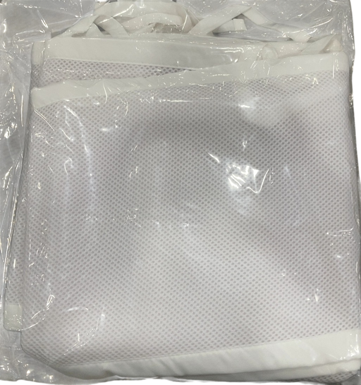 Shop Breathable Baby Mesh Crib Liner, Full Size/4 Sides, White at GoodBuy Gear