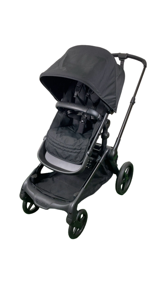 Bugaboo Kangaroo Single To Double Stroller, Black, Midnight Black, Mid