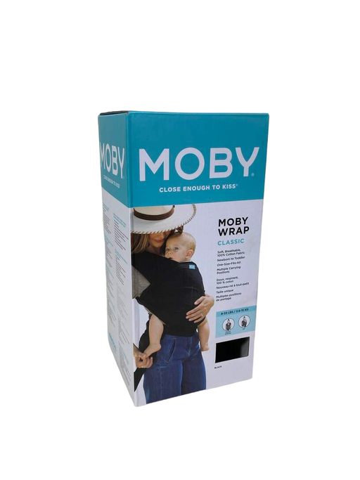 Moby Classic Wrap Baby Carrier Black