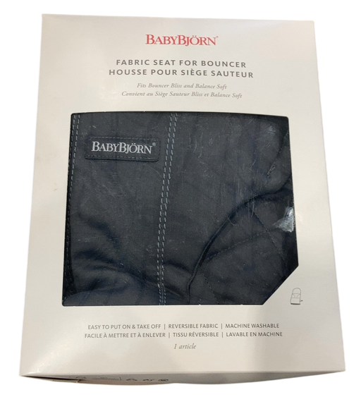 Shop BabyBjorn Fabric Seat for Bouncer, Anthracite, Cotton/Classic Quilt at GoodBuy Gear