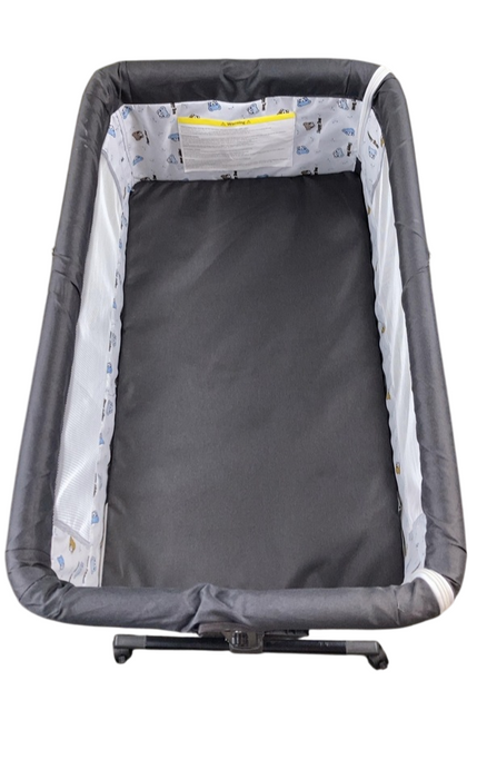 Shop Yadaqe Portable Bedside Sleeper Bassinet, Dark Gray at GoodBuy Gear